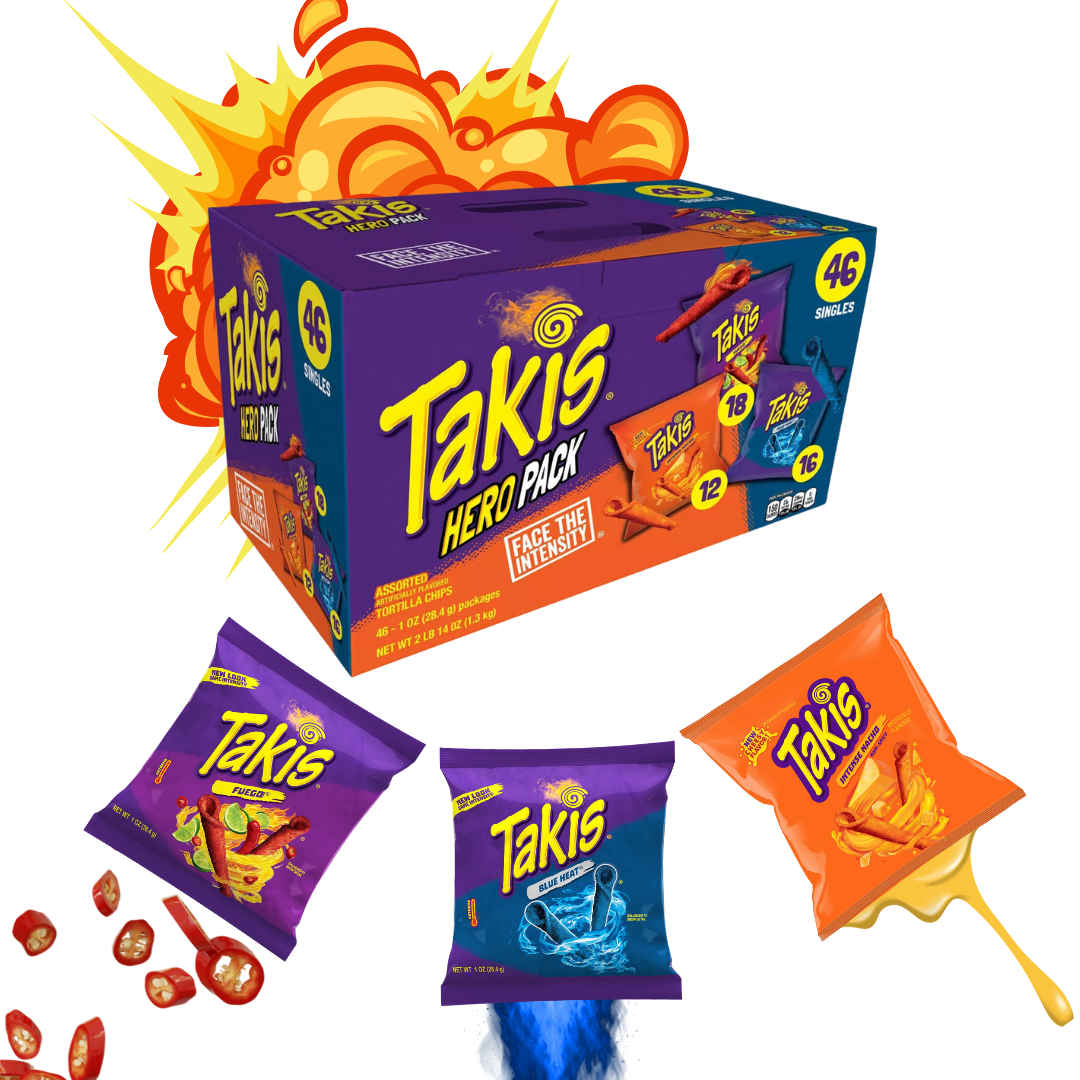 TAKIS HERO PACK BOX 46 STÜCK