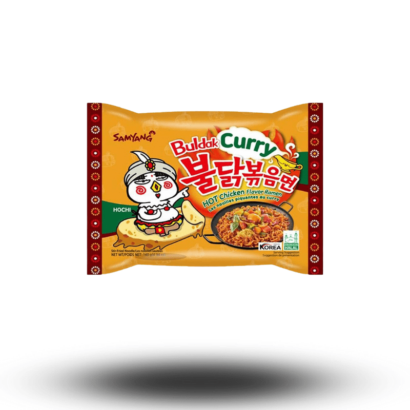 SamYang Buldak Curry Hot Chicken 140g - PeakCandy